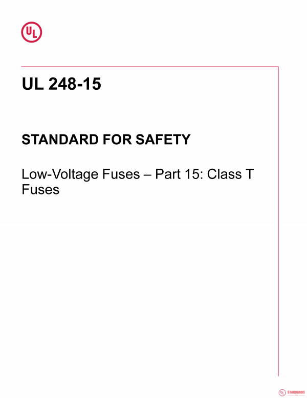 UL 248-15 PDF UL 248-15 PDF